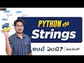 Python Strings | String Methods in Python | Python Tutorials in Telugu | Python for Beginners