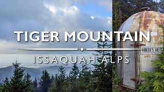 Tiger Mountain West and The Hiker's Hut - Washington State