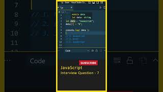 Javascript Interview Questions, JavaScript in Telugu, JavaScript Tutorial For Beginners, JS #shorts