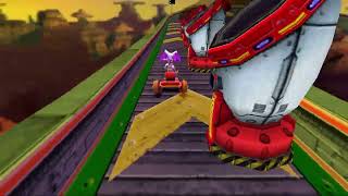 Sonic Heroes - Death Animations - Bobsled crashed with reactions of the voices