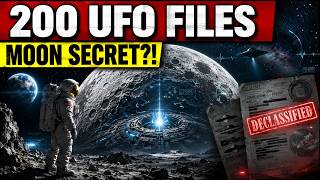 US Government DECLASSIFIES 200 UFO Files — Apollo Astronauts Saw Something STRANGE on the Moon!