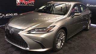 Silver 2019 Lexus ES 300H Ultra Luxury Package Review Edmonton Alberta - Lexus of Edmonton New