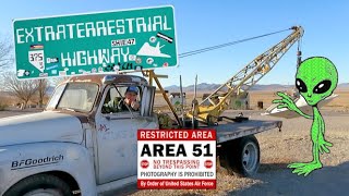 VAN LIFE | VISITING AREA 51 in Nevada