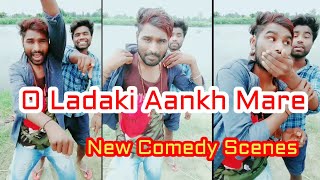 #Short | O ladaki aankh mare | Tiktok video | Moj video |Mxtakatak video| Kumar Sanu Song |