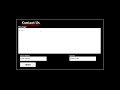 HTML CSS Contact Form with Textarea Tag | Design Contact Us Form With Only Html CSS