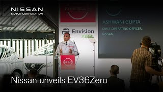 Live: Nissan unveils EV36Zero in Sunderland, U.K.