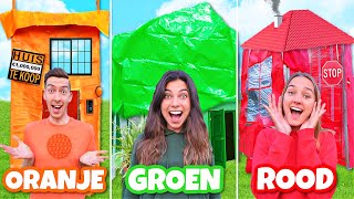 EEN HUIS BOUWEN IN 1 KLEUR CHALLENGE!! *DEEL 2* #315