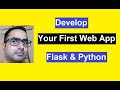 Developing first web app in Python with Flask  -  Python Tutorial