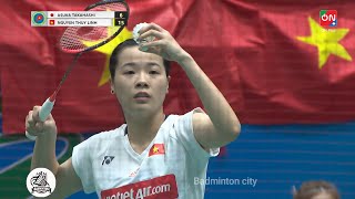 [Highlight final]  Nguyễn Thùy Linh - Asuka Takahashi / Ciputra Hanoi - Yonex Sunrise 2023