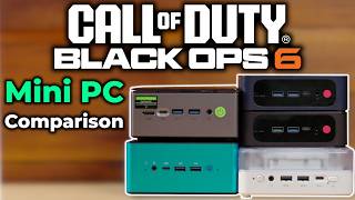 Black Ops 6 Mini PC Performance Comparison | RYZEN R5 5500U, R7 5800H, R5 6600H, R9 6950H, R7 7840HS