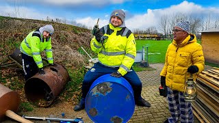 PLANÄNDERUNG: Aus Stehtisch wird Feuertonne – warum die spontane Entscheidung? 🔥🛠️