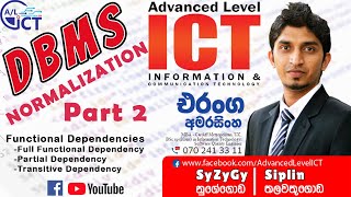 DBMS Normalization part 2 - Functional Dependencies