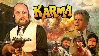 Karma Hindi Full Movie - Anupam Kher - Jackie Shroff - Dilip Kumar - Superhit Action Movie