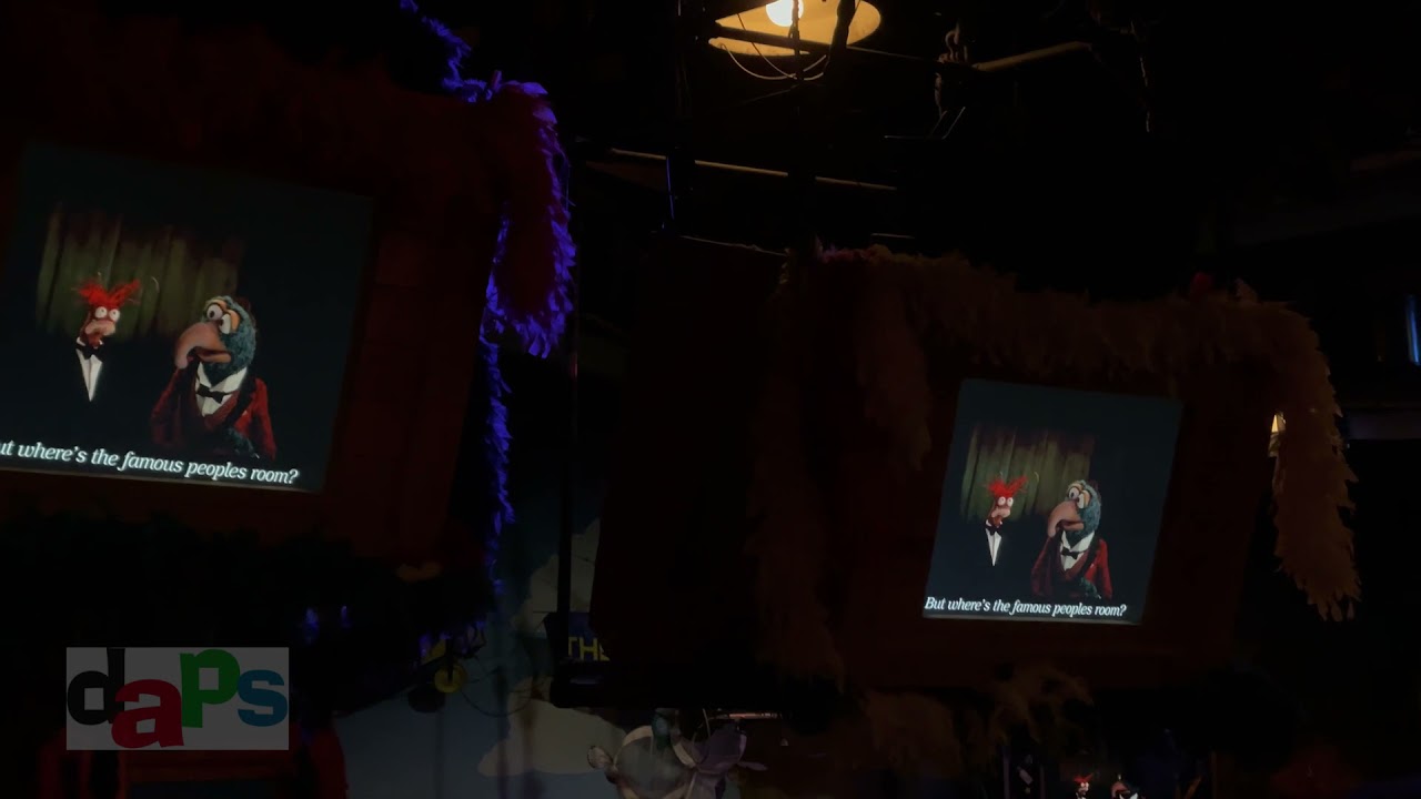 New Muppet Vision 3d Muppets Haunted Mansion Preshow Youtube