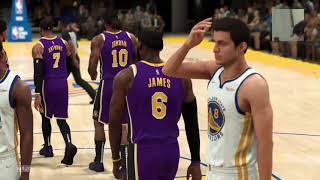 NBA 2K22 | LAKERS VS WARRIORS | PS4 LIVE