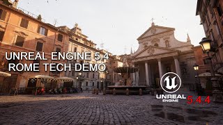 ROME - UE 5.4 TECH DEMO - EPIC Graphics Unreal Engine 5.4