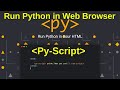 PyScript - Run Python in the Browser !