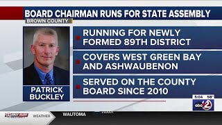 Brown County Board Chairman Patrick Buckley announces run for Wisconsin State Assembly