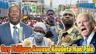 LAVWADLAMERIK 15 AVRIL 2024 GUY PHILIPE BON SOU KARIKOM, OEA MANDE KRAZE TRANZISYON AN