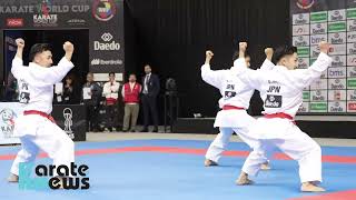 KATA MALE JAPAN TEAM World Karate Championships 2024 – Team Kata Finals | Navarra, Spain