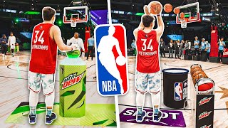 Playing in the OFFICIAL NBA ALL STAR Skills Challenge + 3PT Contest 2020