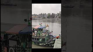 View of Sonakhali Ferry Ghat on way to Sunderban, West Bengal #shorts #sunderban #ferryride #ferry