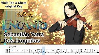 Sebastián Yatra - Dos Oruguitas (From "Encanto") Viola Tab & Sheet