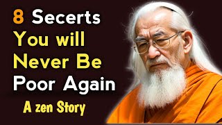 8 Secrets to Never Being Poor Again | Unlock Financial Freedom | Zen Master Teaching