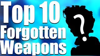 TOP 10 FORGOTTEN WEAPONS OF ZOMBIES! (Call of Duty Zombies)