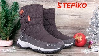 Женские зимние дутики Columbia 0201C. Видео обзор от stepiko.com