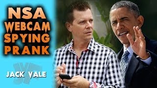 Nsa Webcam Spying Prank | Jack Vale