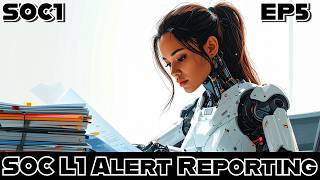 SOC 1 (2025-2026) | EP5 | SOC L1 Alert Reporting | TryHackMe SOC 1 | Alert Reporting Techniques