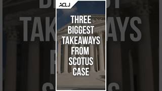Top 3 Takeaways from Trump Ballot Ban Supreme Court Case #shorts
