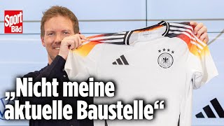 DFB-Pressekonferenz: Das sagen Nagelsmann und Gündogan zum Adidas-Aus