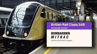 Bombardier IGBT VVVF | Class 345 Traction Sound | PWM Inverter - Class 345 Inductor Recording