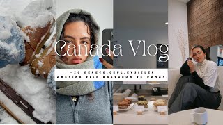 -20'de hayata tutunma çabası - Toronto - Canada Vlog