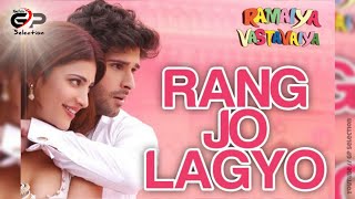 Rang jo lagyo //   Ramaiya Vastavaiya movie status // Shruti Hassan // GP Selection