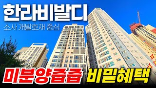 소사역 한라비발디 78타입 미분양줍줍 비밀혜택 ⭐소사 개발호재 중심 (No.2004) [부천신축아파트][소사역아파트]