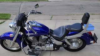 2006 Honda VTX 1300R cold start. Bike is for sale as of this posting.