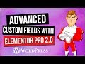 Advanced Custom Fields (ACF) & Elementor Pro 2.0