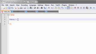 PHP - Tutorial 2 - Variables