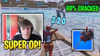 Noahreyli CRACKED After Using Thunder Crash Pickaxe in Season 8! (Fortnite)