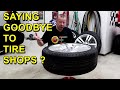 Mount and Balance Tires at Home: Manual Tire Changer & Bubble Balancer