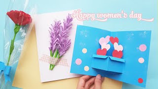 Cách làm thiệp 20/10 đơn giản I Greetting card  | Handmade MOTHER'S DAY Greeting Card For MOM