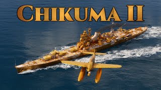 World of Warships: Chikuma II - A Game of Throws (BLING BLING EDITION)