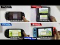 Handheld Consoles Comparison - Minecraft | PSP vs 3DS vs PS Vita vs Switch (Side by Side)