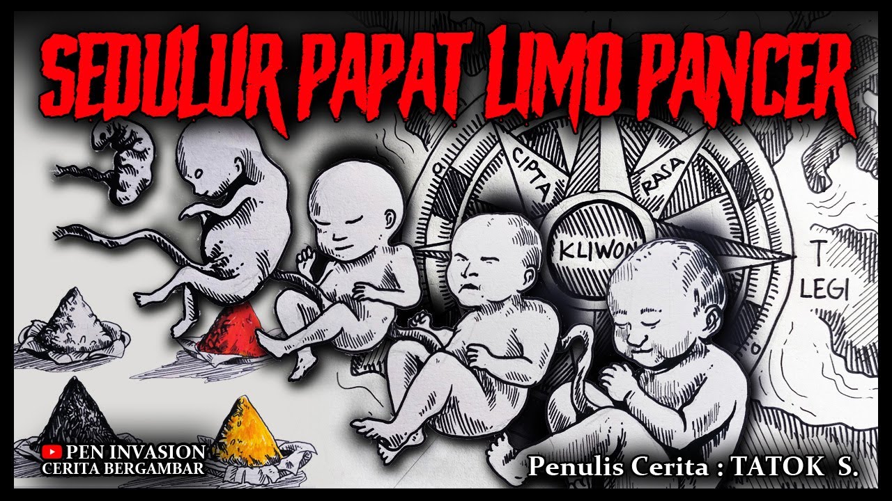 SEDULUR PAPAT LIMO PANCER - Cerita Gambar - Cerita Bergambar - YouTube