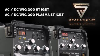 STAHLWERK Videoanleitung - AC DC WIG 200 \u0026 PLASMA ST IGBT - Zusammenbau/Probeschweißen/Erklärung