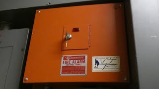 Testing a very rare vintage 1960's Edwards Type-1303 Fire Alarm System.