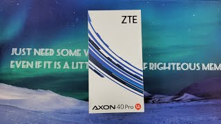 ZTE AXON 40 Pro - Unboxing En Español